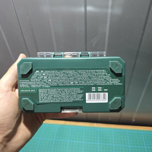 Bit set with sockets and ratchet new in practical case