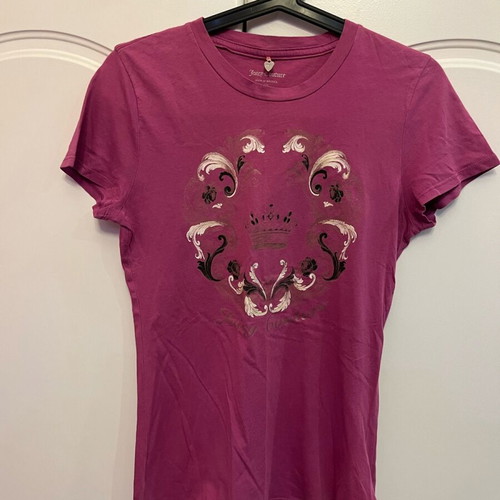 Juicy Couture short-sleeve shirt pink like new, size S