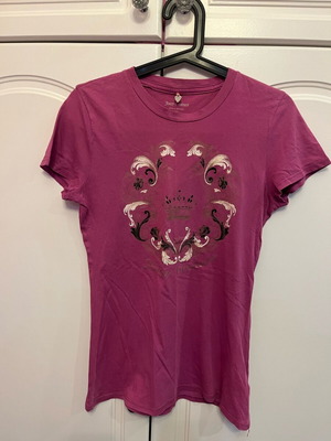 Juicy Couture short-sleeve shirt pink like new, size S