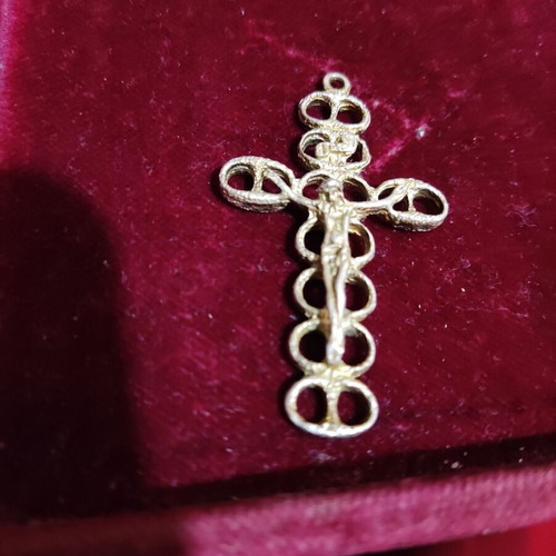 Silver Cross 925 handmade new