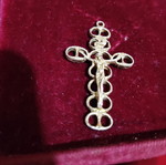 Silver Cross 925 handmade new