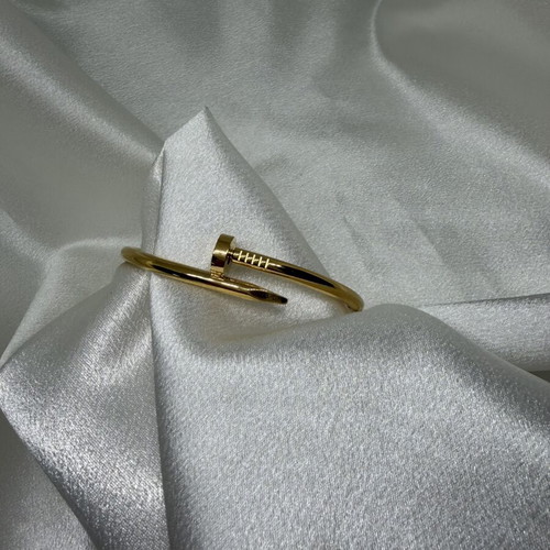 Bracelet nail design new, stainless steel, gold color