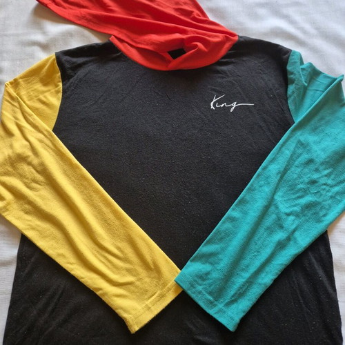 Long Sleeve Hoodie Shirt Used for 11-12 Years Old