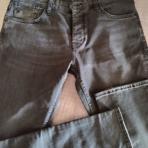 Men's denim pants like new, anthracite, size 36