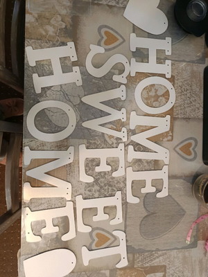 Διακοσμητικό μπάνερ Home Sweet Home καινούργιο