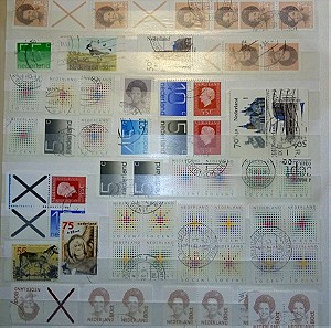 Lot από 240 Ολλανδικά γραμματόσημα