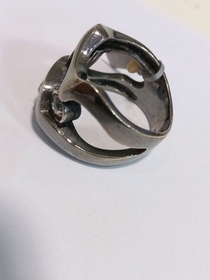 Silver ring size 55 new