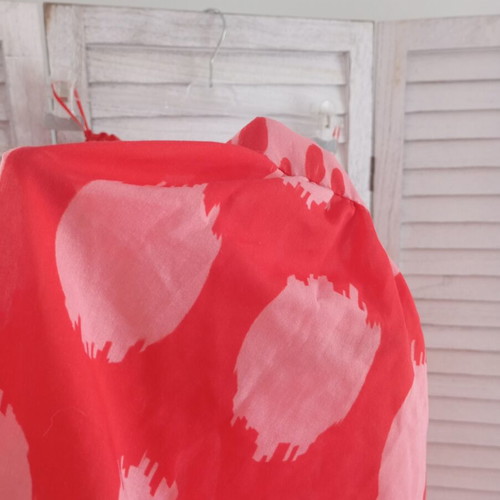 Moutaki skirt like new, red and pink, sizes M L 5XL