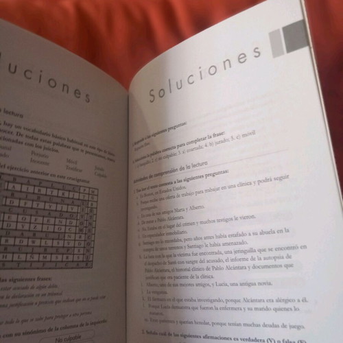 El juicio book used in Spanish with notes