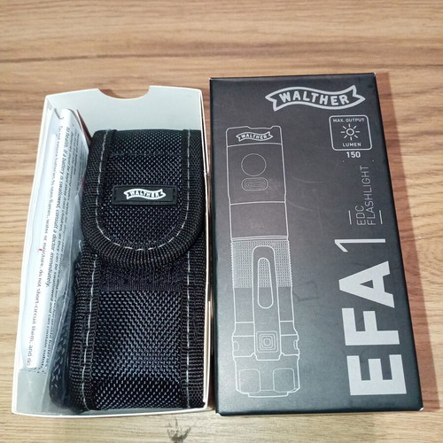 Walther EFA1 flashlight new