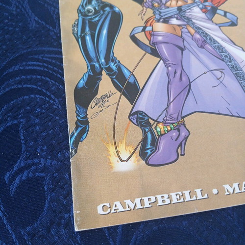 Cliffhanger #0 Exclusive Wizard Sketchbook used with Humberto Ramos signature