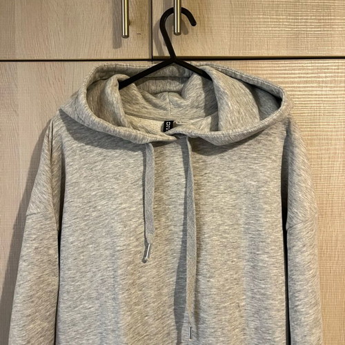 H&M sweatshirt dress grey like new, size 34