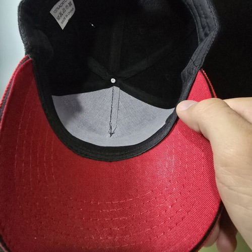 Unisex Jockey Hat Norway new, black and red