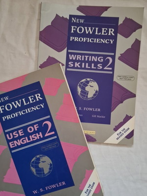 New Fowler Proficiency Writing Skills 2 and Use of English 2 books used