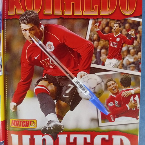 Match Football Magazine Issue 26 1/1/2007 like new, Manchester City poster