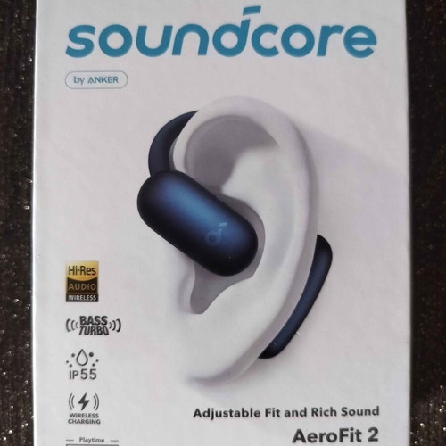 Soundcore AeroFit 2 sealed open-ear earbuds new