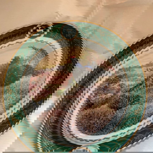 Συλλεκτικά πιάτα Deutsches Jagdmuseum München σαν καινούργια, 1987-1988