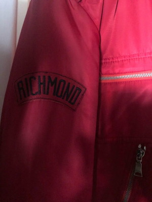 John Richmond jacket red size large like new