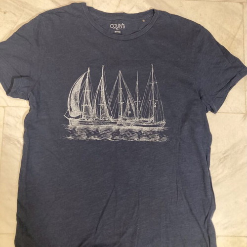 Colin's men's t-shirt used, size M, blue