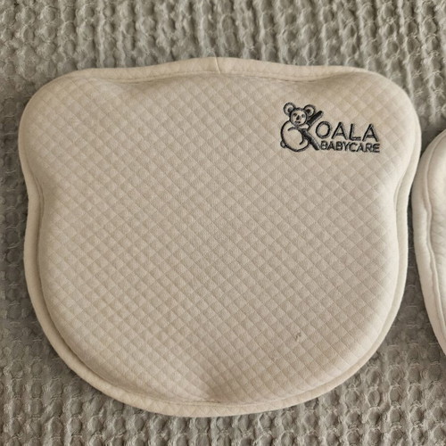 Baby Pillow for Flat Head Syndrome used with second cover