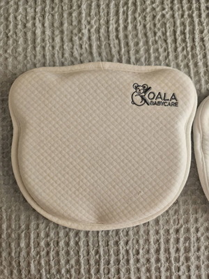 Baby Pillow for Flat Head Syndrome used with second cover