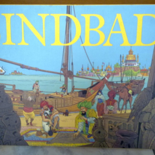 Επιτραπέζιο παιχνίδι Sindbad 1990 σαν καινούργιο, ηρωικής φαντασίας