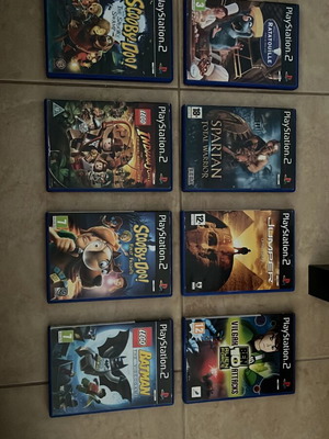 PlayStation 2 (PS2) games set like new, 8 titles