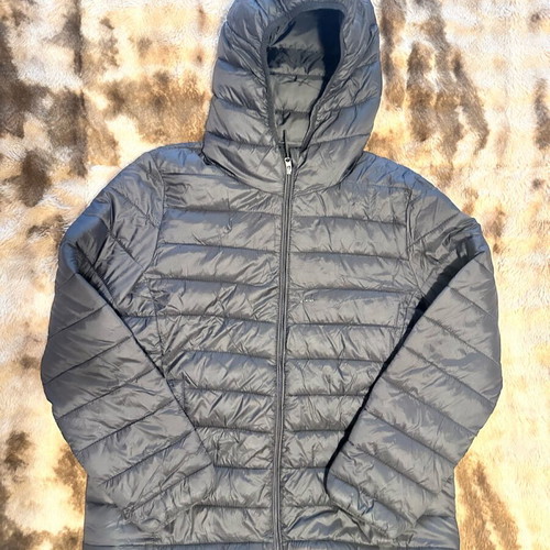 Pull & Bear Large jacket like new with small defect, black