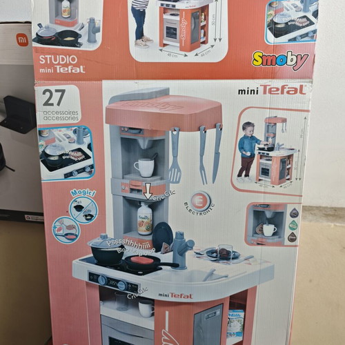 Smoby Studio Mini Tefal Play Kitchen used