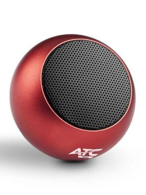 Mini φορητό ηχείο Bluetooth 3W ATC-05R κόκκινο καινούργιο