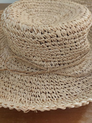 Accessorize ψάθινο καπέλο καινούργιο, one size μπεζ