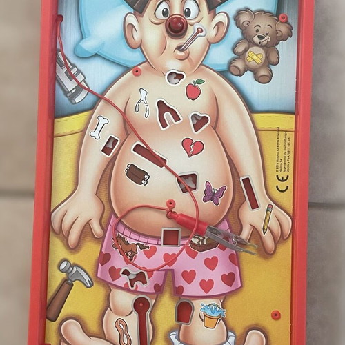 The Little Doctors board game used Hasbro