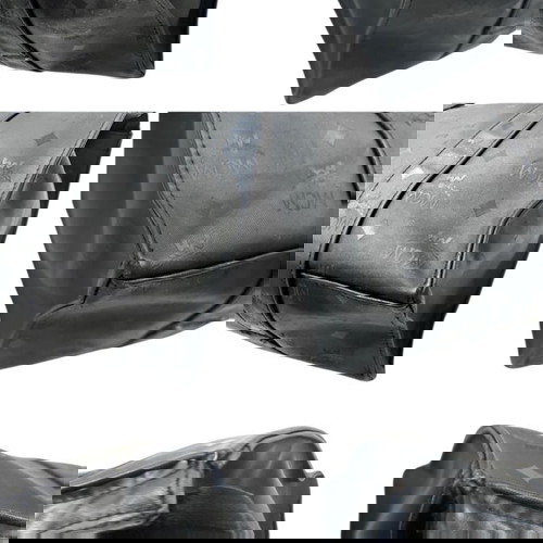 MCM Черна Винтидж Чанта за Рамо Употребявана