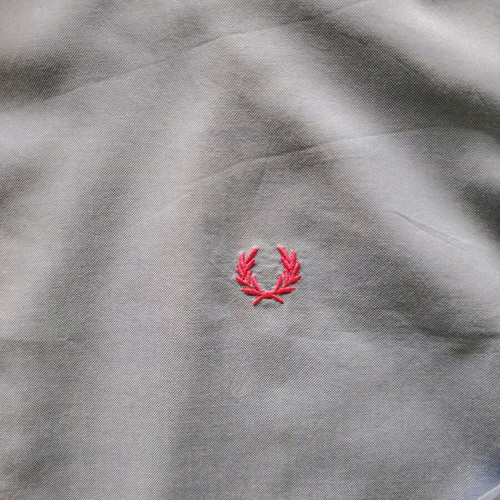 Fred Perry Cotton Shirt XL like new, blue, slim fit