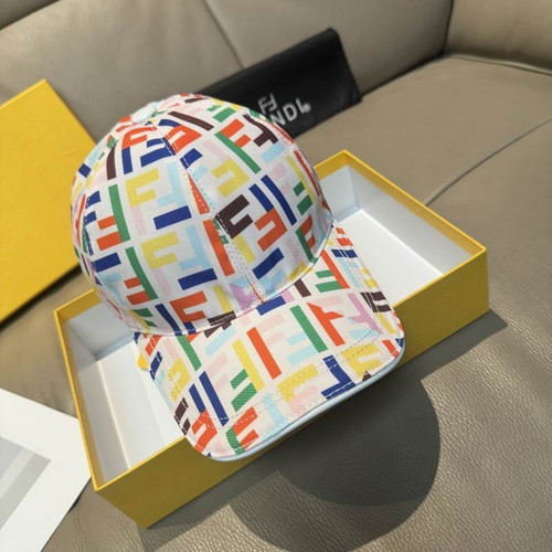 Fendi baseball cap new, white and pink, one size