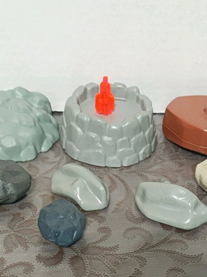 Playmobil камъни употребявани