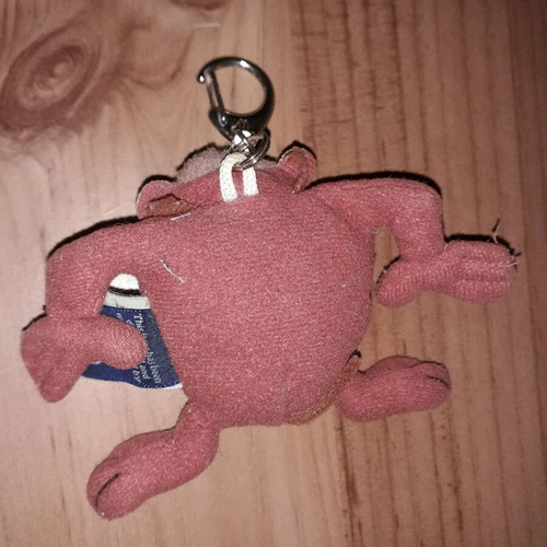 Looney Tunes Taz keychain used