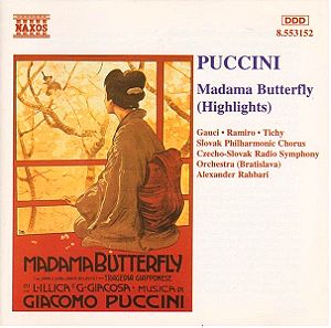 PUCCINI-MADAMA BUTTERGLY (HIGHLIGHTS) - CD