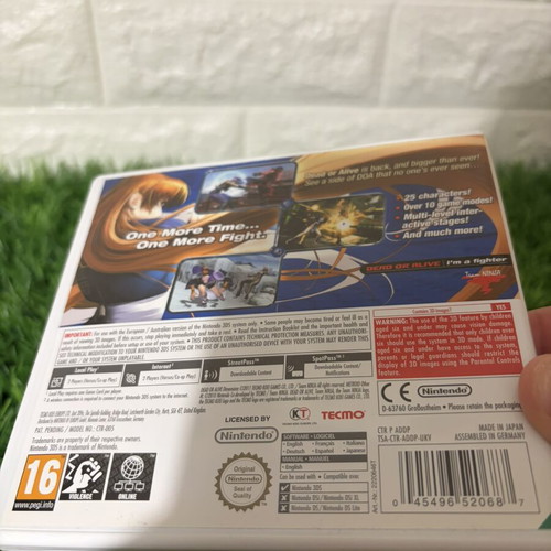 Dead or Alive Dimensions Nintendo 3DS game used