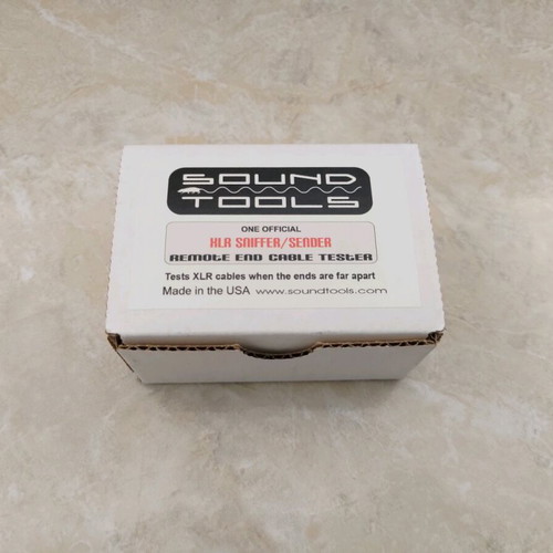 Soundtools XLR Sniffer/Sender Professional Cable Tester New