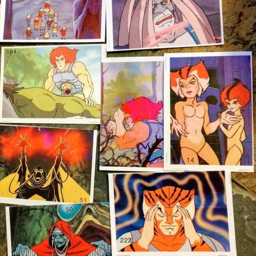 Thundercats Panini stickers 1986 sealed, new