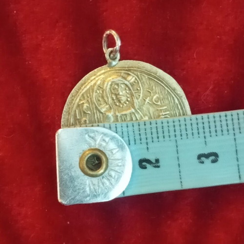 Silver 925 Konstantinato vintage pendant