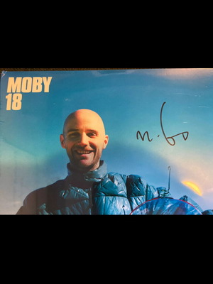 Moby 18 Super Rare Signed Vinyl sealed, new