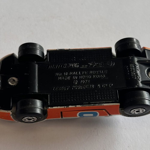 Matchbox 1981 Superfast No 14 Rallye Royale Gulf car