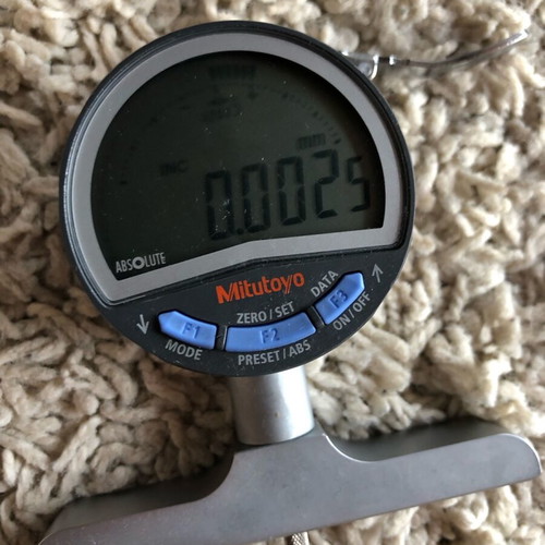 Mitutoyo 547-252A digital depth gauge like new