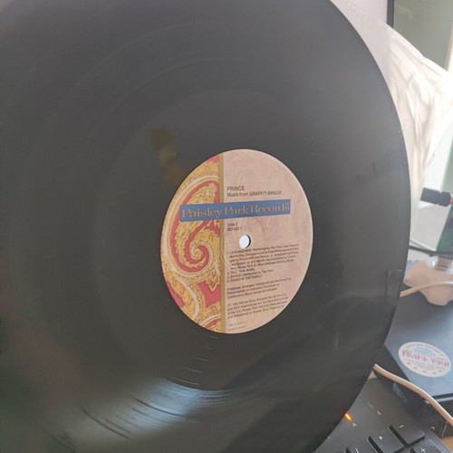 Prince Graffiti Bridge 2 LP like new soundtrack