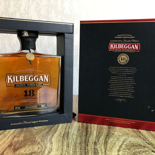 Kilbeggan 18 Year Old new Irish whiskey limited edition