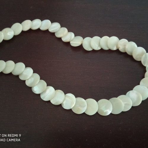 Vintage necklace with shell stones used