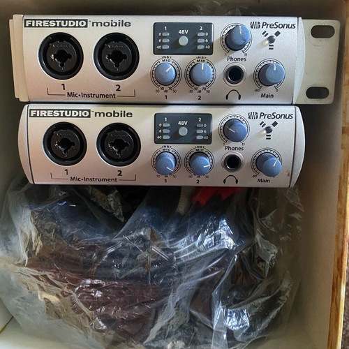 Presonus FIRESTUDIO Mobile like new, set of 2 units