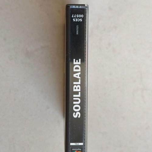 Soulblade PlayStation (PS1) game, Namco, complete set with manual